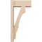 Ekena Millwork 5 1/2-in W x 12-in D x 24-in H Balboa Block Rough Cedar Woodgrain TimberThane Outlooker, Primed Tan OUTUR055X12X24BOA44RCPR - alternate 6